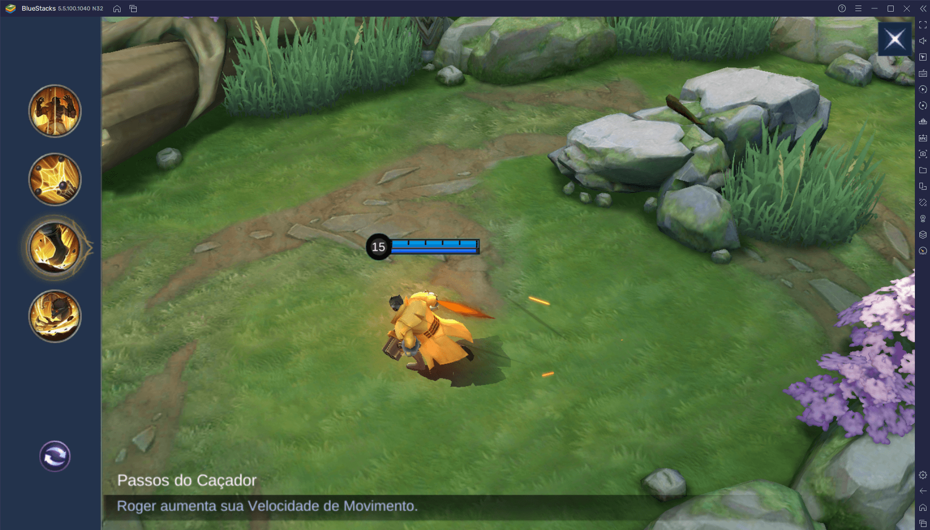 Como jogar de Roger em Mobile Legends: Bang Bang - Guia de Herói