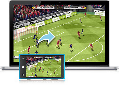 Chơi Ngôi Sao Bóng Đá Mobasaka on PC 18