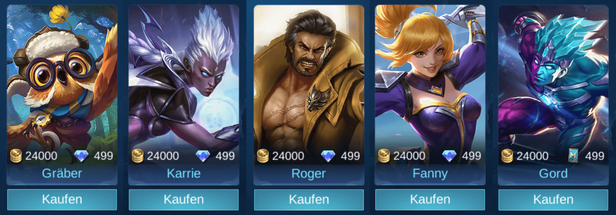 Mobile Legends: Bang Bang Guide zum Helden-Kauf