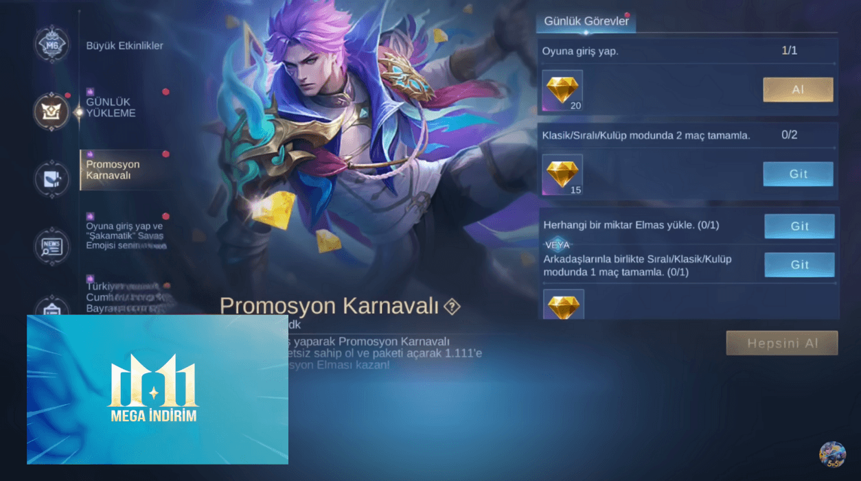 Mobile Legends Kasım 2024 Güncellemesi - Yeni Kostümler, Heyecan Verici Etkinlikler ve Granger’ın Yenilenişi!