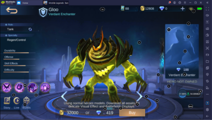 Panduan Cara Menggunakan Hero Tank Baru Mobile Legends, Gloo!