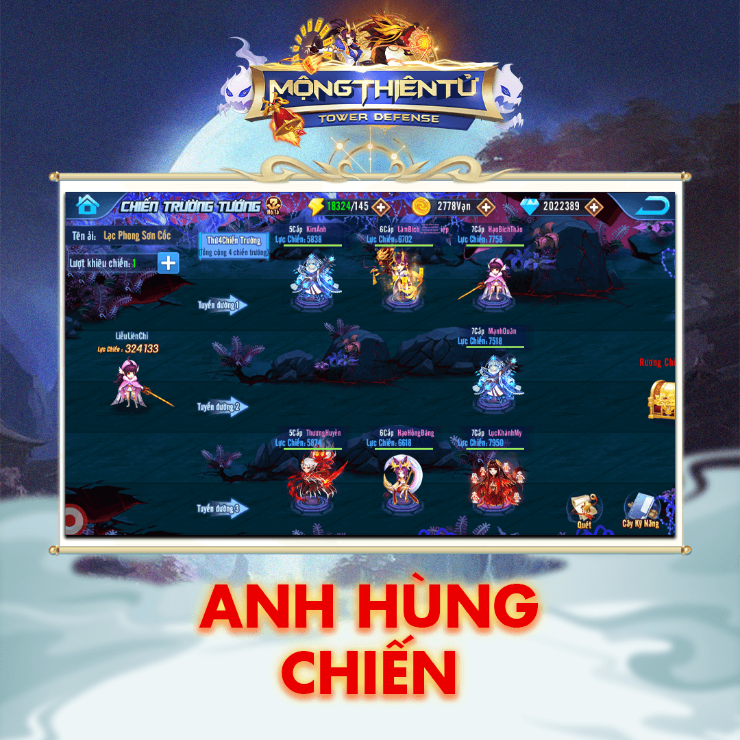 Mộng Thiên Tử: Game thủ thành chiến thuật đề tài dị giới sắp ra mắt