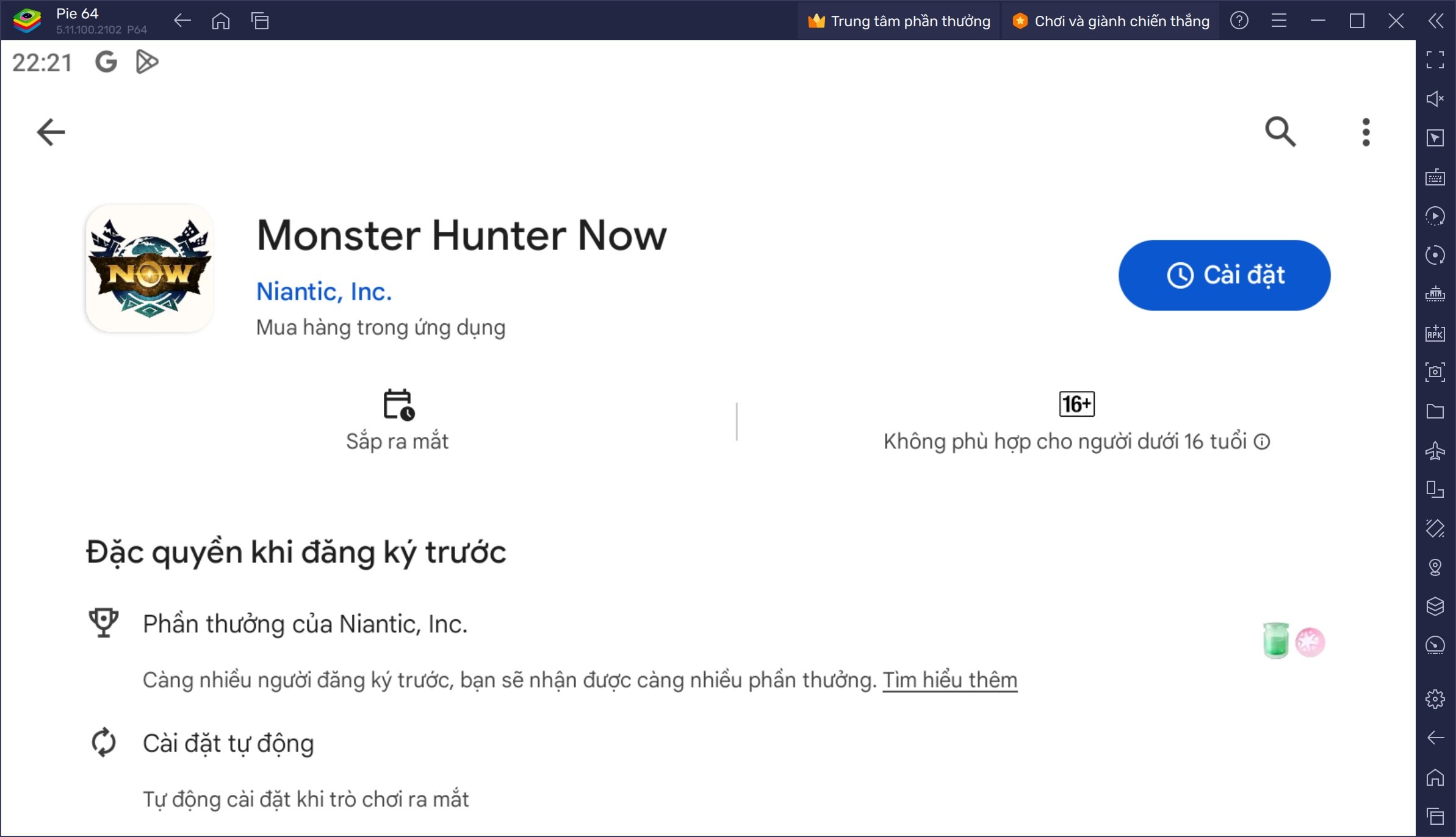 Cùng săn quái thú khi chơi Monster Hunter Now trên PC với BlueStacks