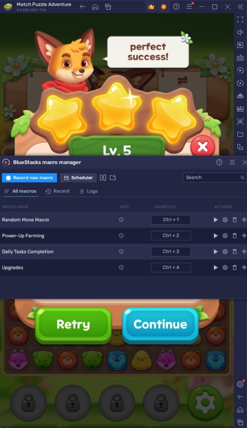 How to Play Match Puzzle Adventure on PC with BlueSacks