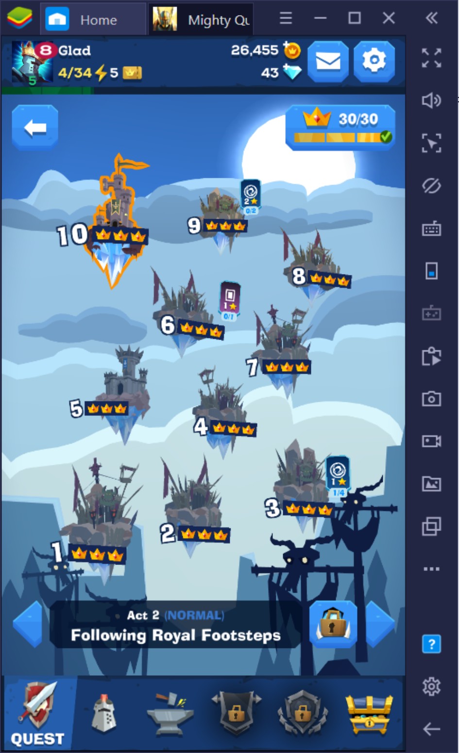BlueStacks Review of Mighty Quest for Epic Loot on PC