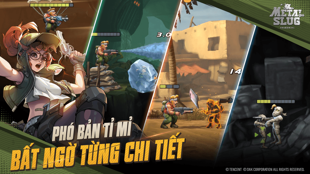 Metal Slug: Awakening sẽ tung bản thử nghiệm trong hè này