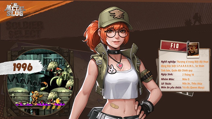 Metal Slug: Awakening – Bạn sẽ chọn nhân vật nào?