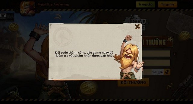 Tổng hợp gift code Metal Slug: Awakening và cách sử dụng