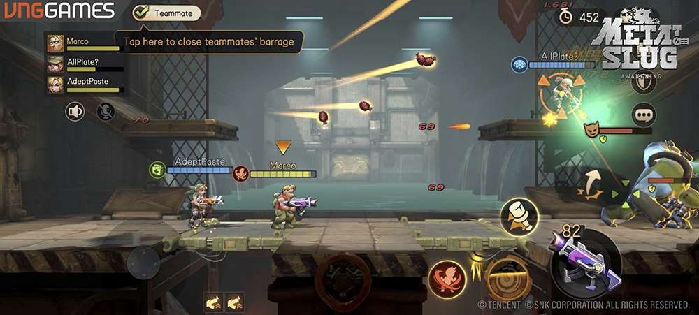 Hàng loạt quà hấp dẫn từ sự kiện đăng ký trước của Metal Slug: Awakening