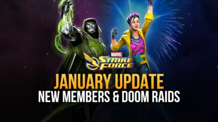 MARVEL Strike Force – Mit dem „Die Vergangenheit und die Zukunft prallen aufeinander“-Update kommen zwei neue Mitglieder und Doom-Raubzüge