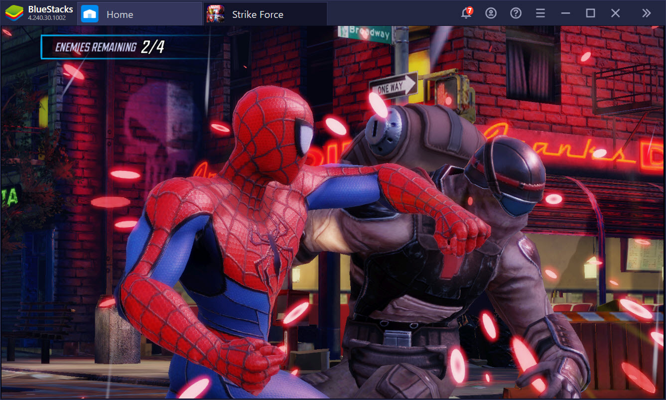 Hóa thân siêu anh hùng trong MARVEL Strike Force cùng BlueStacks