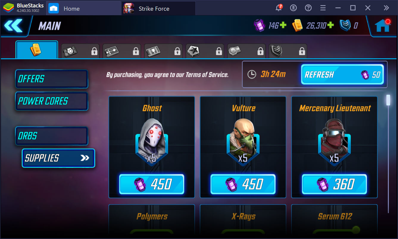 Những lưu ý bạn không nên bỏ qua khi chơi MARVEL Strike Force