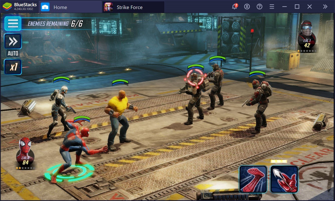 MARVEL Strike Force Gameplay (Bluestacks/Android/iOS) 