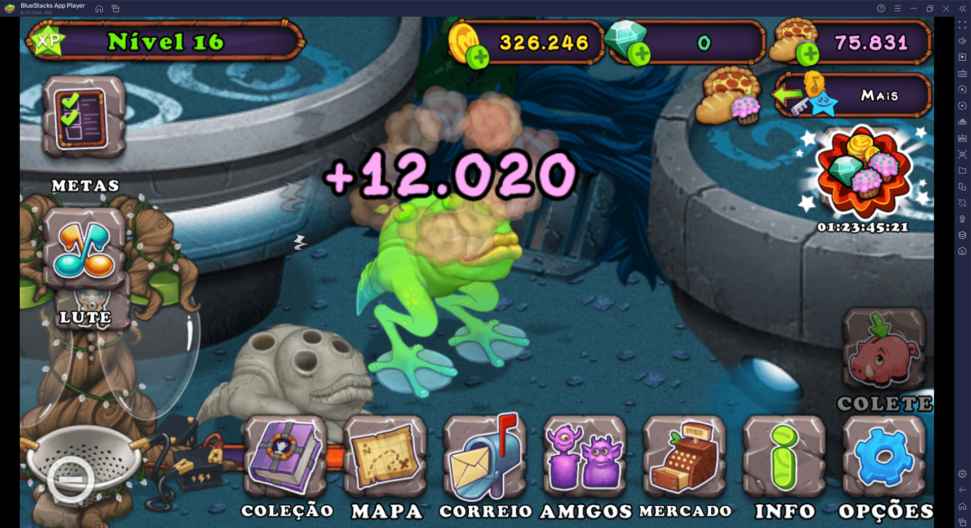 Como conseguir muitos Diamantes, Chaves e Relíquias em My Singing Monsters