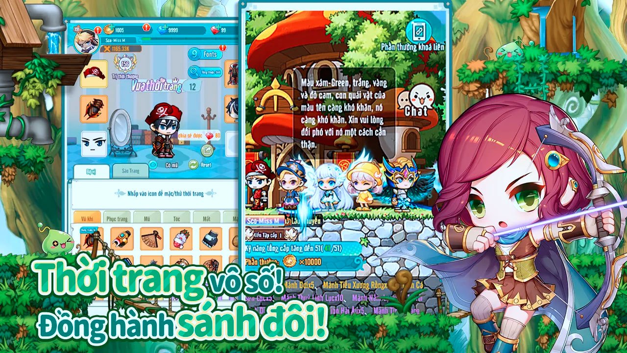 Cùng chơi “Nấm Lùn Phiêu Lưu Ký” - MapleStory R: Evolution trên PC với BlueStacks