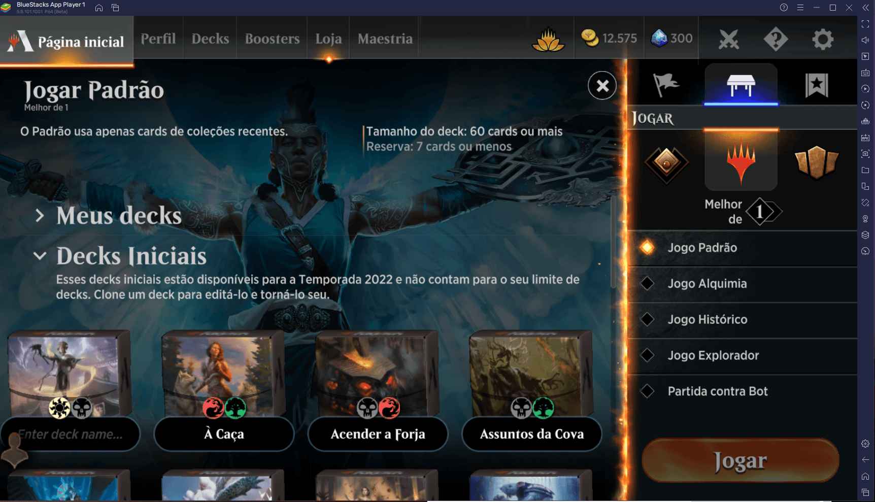 Guia BlueStacks de Iniciantes em Magic: The Gathering Arena