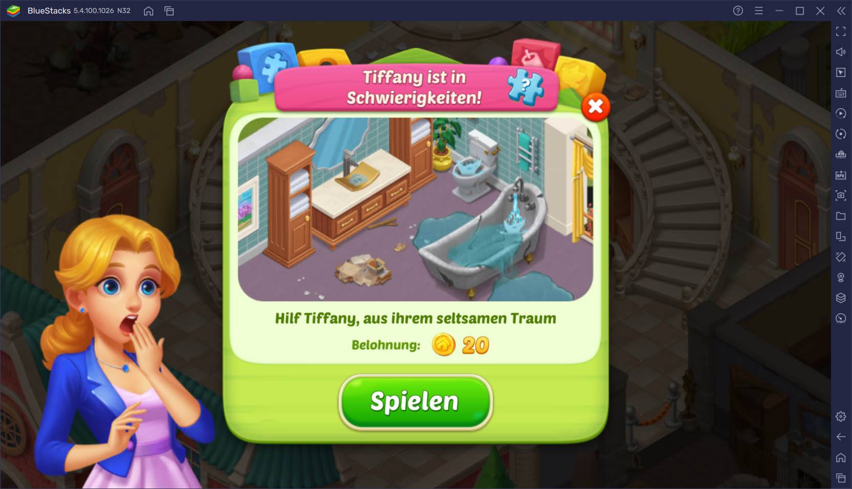 Anfängerleitfaden zu Matchington Mansion auf dem PC mit BlueStacks