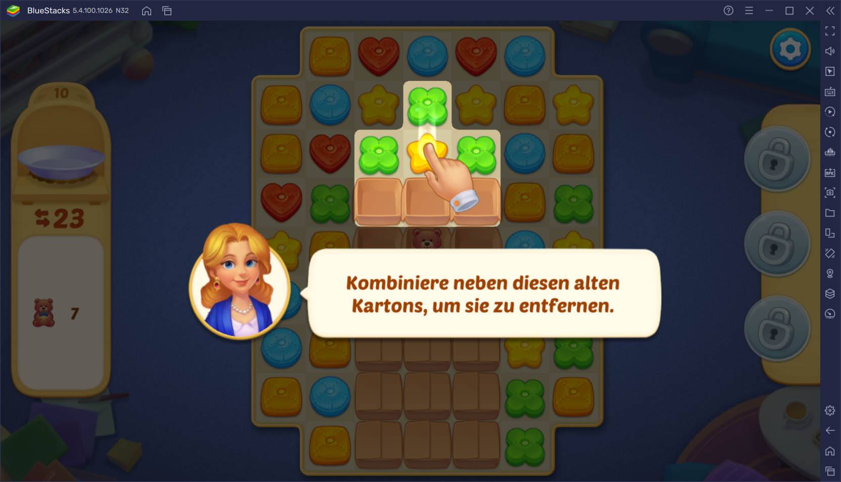 Anfängerleitfaden zu Matchington Mansion auf dem PC mit BlueStacks