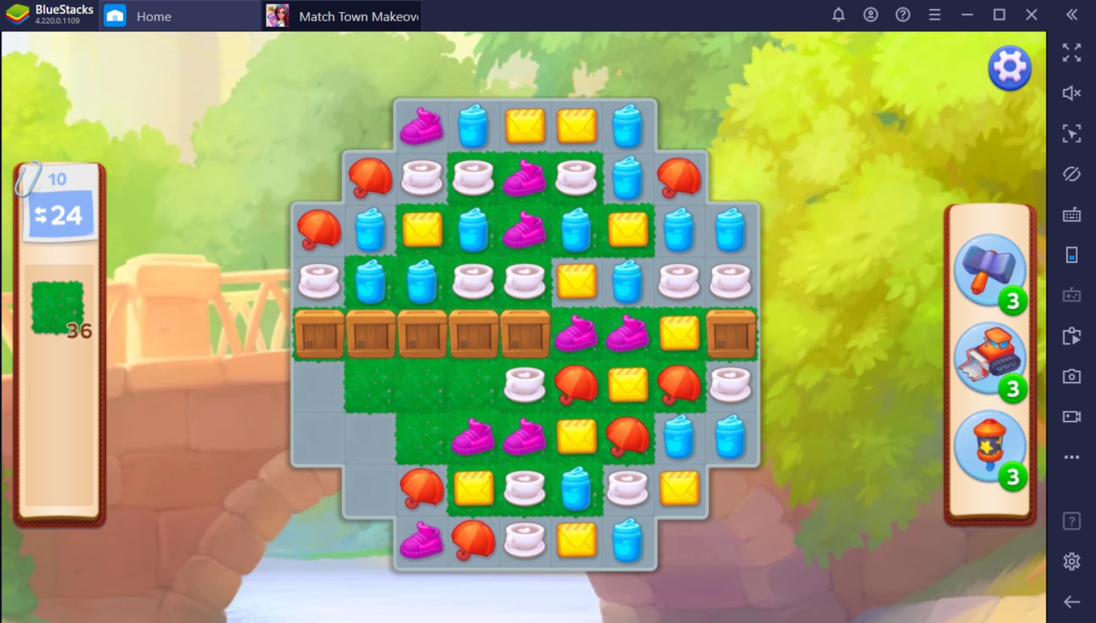 Play Match Town Makeover on PC with BlueStacks