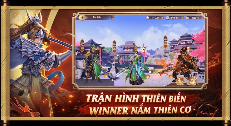 Mãnh Tướng Xuất Chiến: Thêm một game Tam Quốc mới toanh chuẩn bị ra mắt