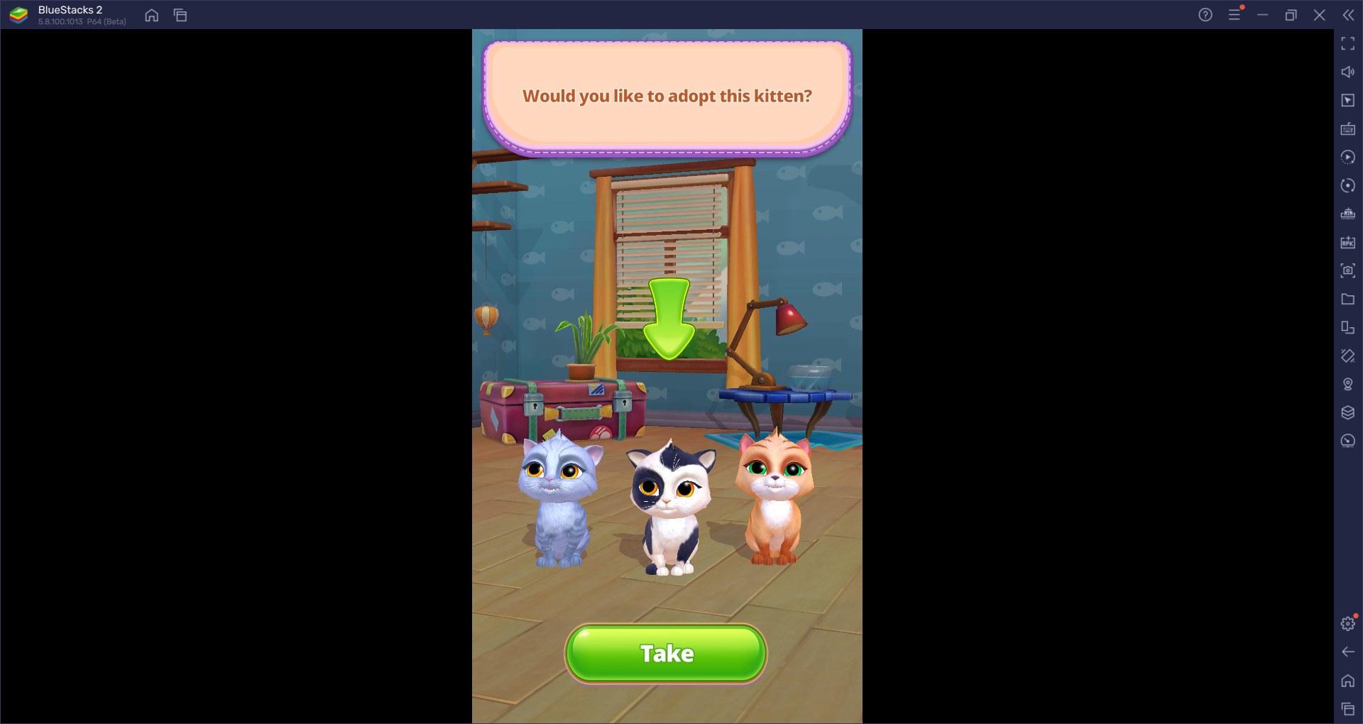 วิธีติดตั้งและเล่น My Cat:Pet Game Simulator บน PC และ Mac ผ่าน BlueStacks