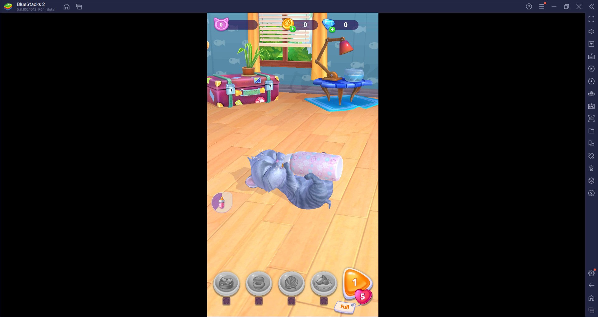 วิธีติดตั้งและเล่น My Cat:Pet Game Simulator บน PC และ Mac ผ่าน BlueStacks