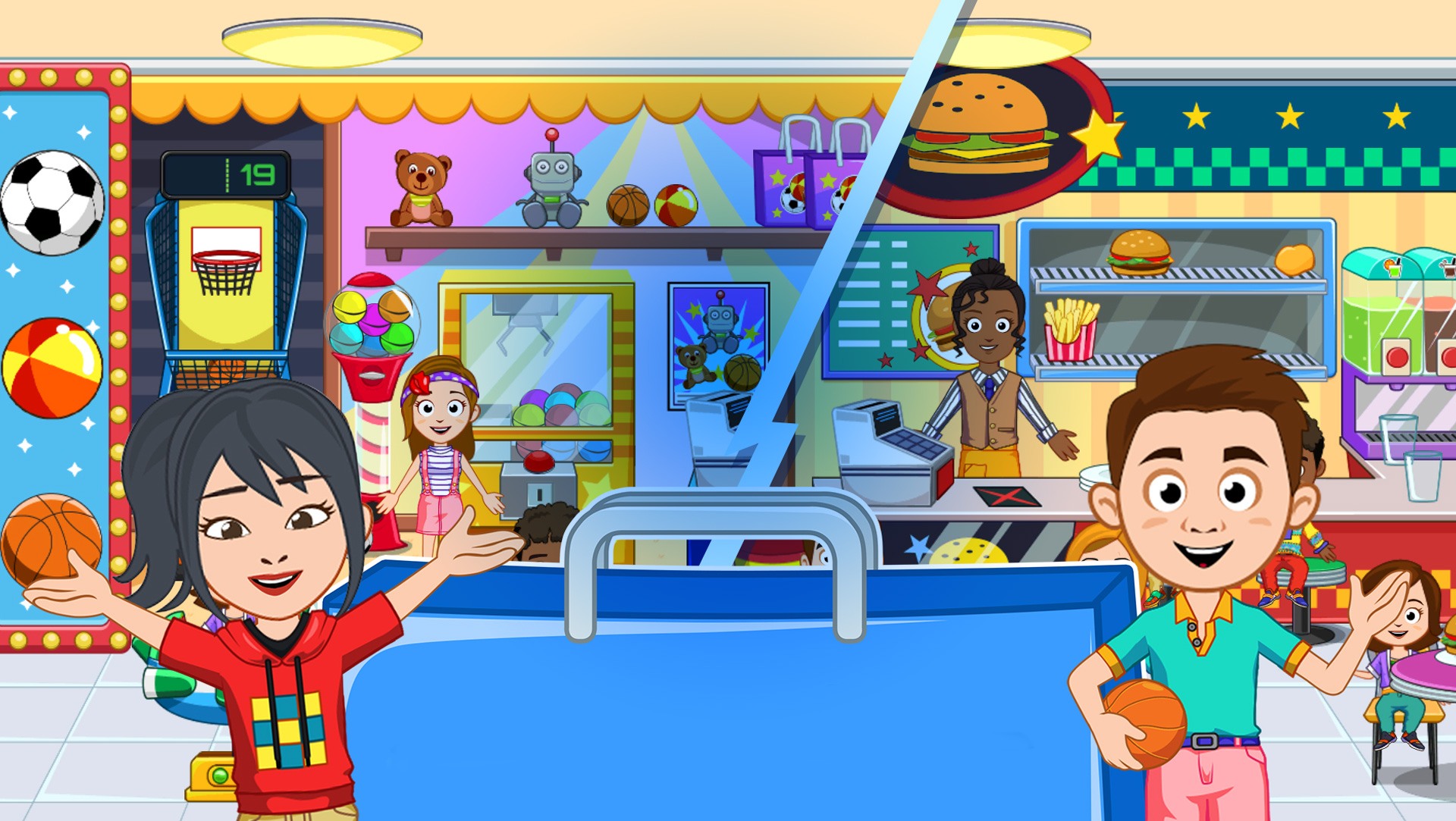 Download & Play My Town : Shopping Mall on PC & Mac (Emulator)