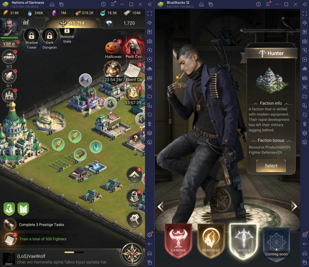 How To Play Nations Of Darkness On Pc With Bluestacks