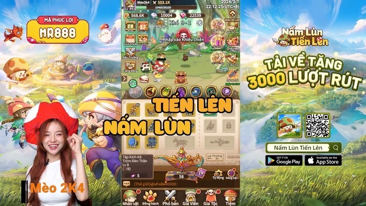 Nấm Lùn Tiến Lên chính thức ra mắt, cùng nhận gift code ngay