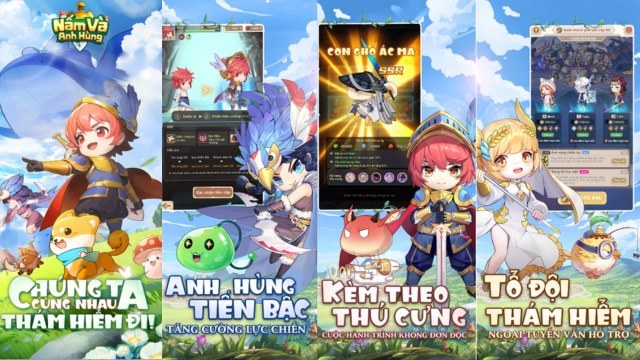 Nấm Và Anh Hùng: Tựa game nhập vai mới đến từ NPH Thiên Thượng Hỏa