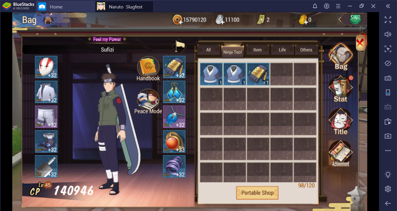 Ayo mainkan Naruto Slugfest dengan BlueStacks