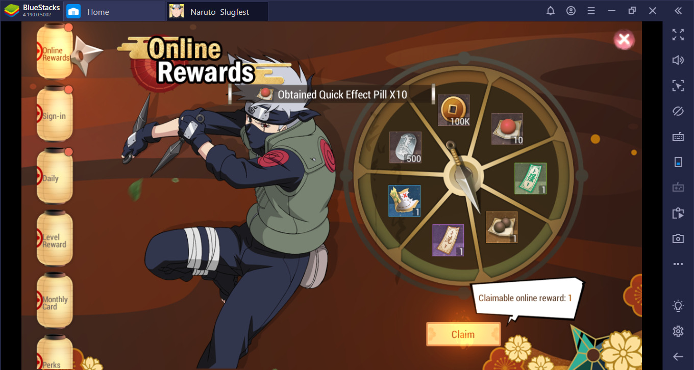 Ayo mainkan Naruto Slugfest dengan BlueStacks