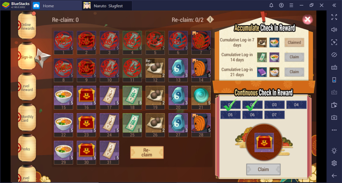 Ayo mainkan Naruto Slugfest dengan BlueStacks