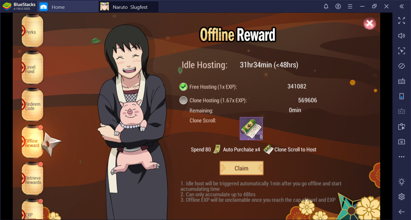 Ayo mainkan Naruto Slugfest dengan BlueStacks