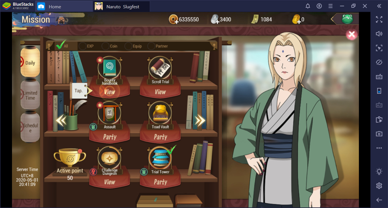 Ayo mainkan Naruto Slugfest dengan BlueStacks