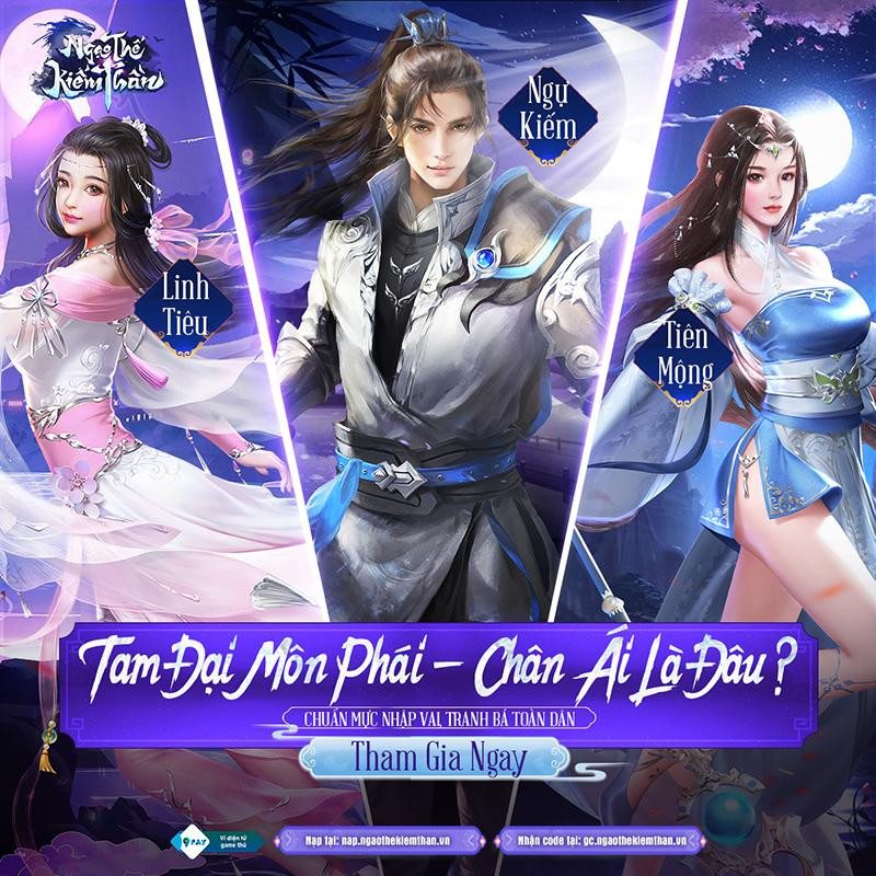 Ngạo Thế Kiếm Thần, game nhập vai đa nền tảng sắp ra mắt