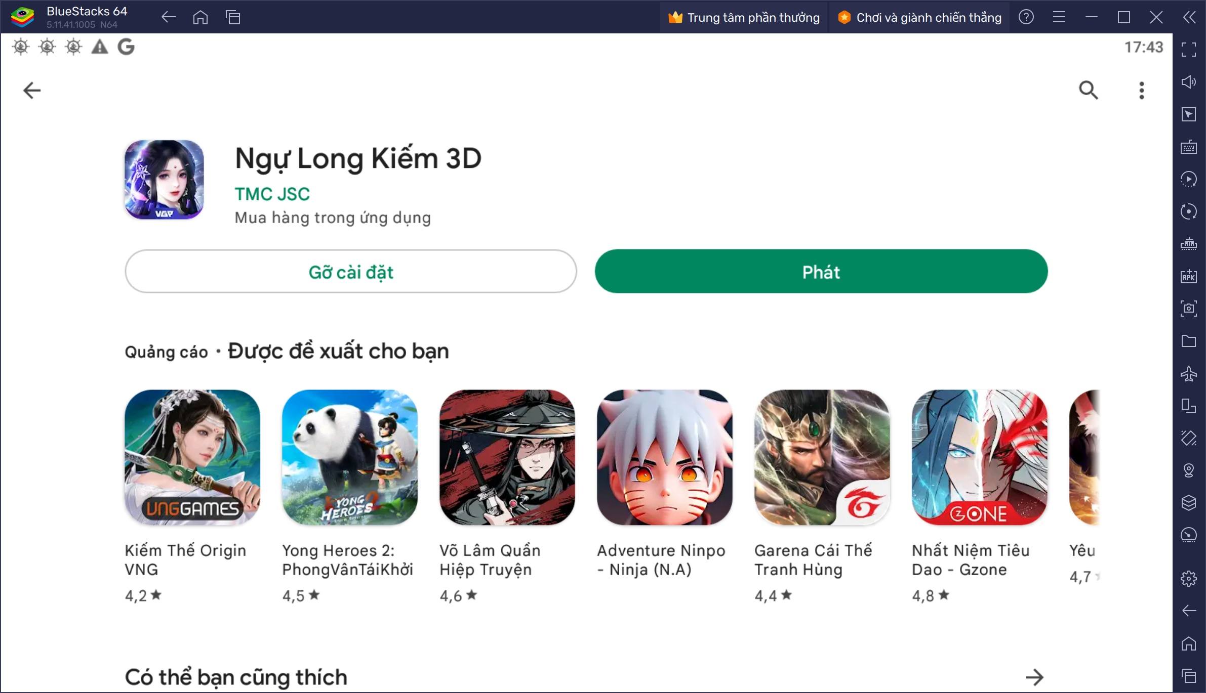 Chinh chiến Tam giới khi chơi Ngự Long Kiếm 3D trên PC