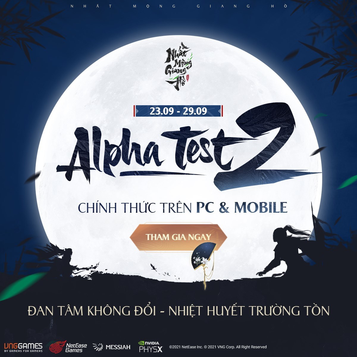 Nhất Mộng Giang Hồ mở Alpha Test 2, đã có bản cho mobile