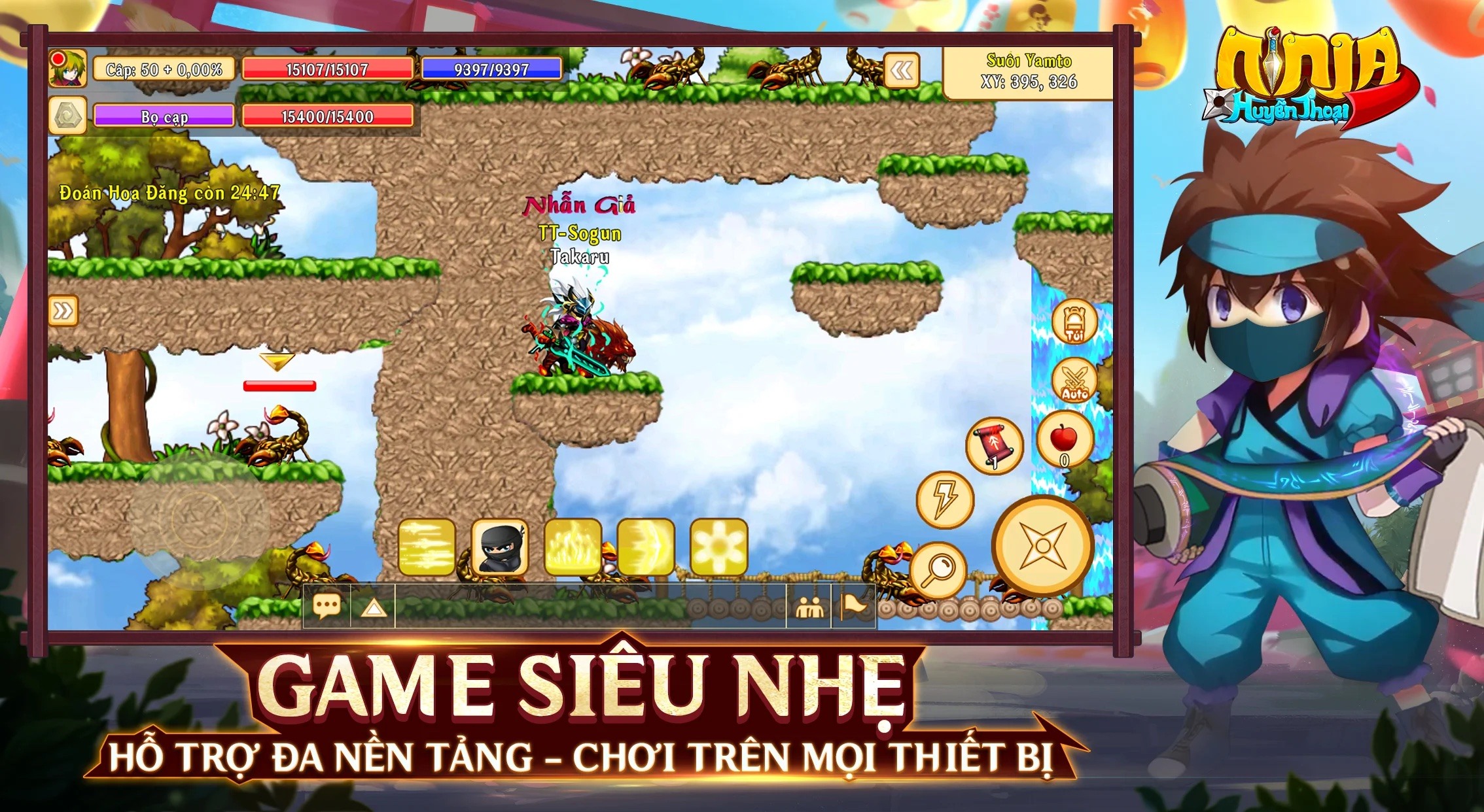 Ninja Huyền Thoại: Tựa game được mệnh danh “4 không” sẽ ra mắt ngày 9/3/2023