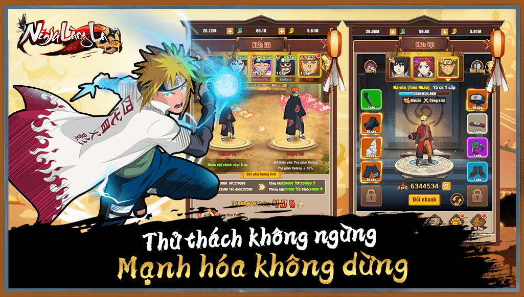 Ninja Làng Lá: Truyền Kỳ, tựa game Naruto sắp ra mắt có gì hấp dẫn?