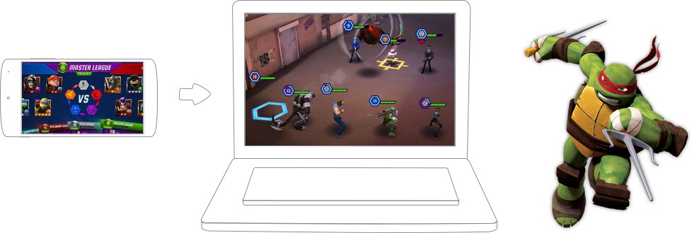 Chơi Ninja Turtles: Legends on PC 20