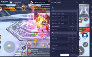 Ngạo Kiếm 3D: PvP bách chiến bách thắng với Game Controls