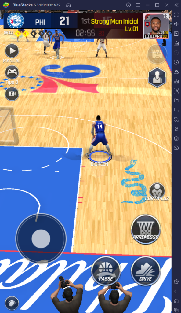 NBA NOW 22: Ferramentas BlueStacks para potencializar seu desempenho em quadra