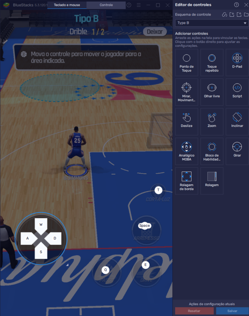 NBA NOW 22: Ferramentas BlueStacks para potencializar seu desempenho em quadra