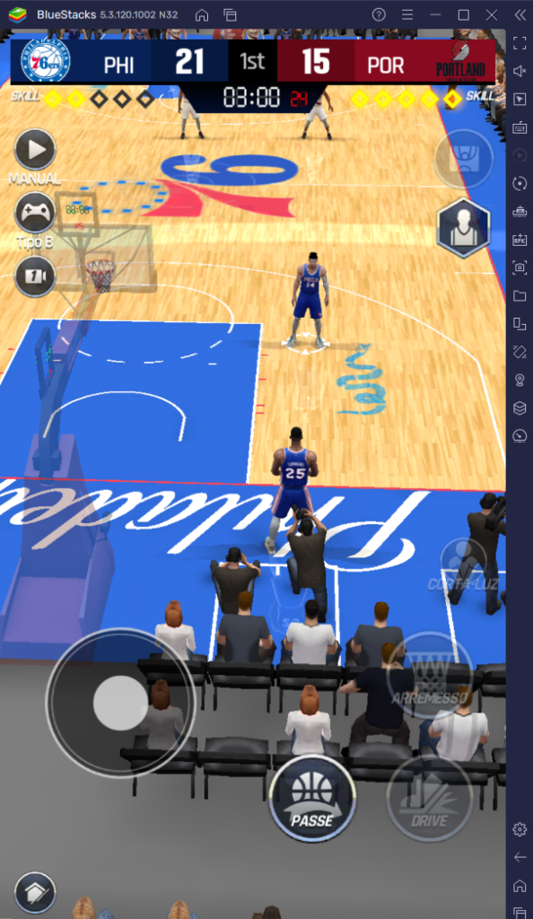 Como jogar NBA Now 22 no PC com BlueStacks