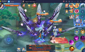 Cùng chơi Nghịch Thiên Kiếm Thế trên PC cùng BlueStacks