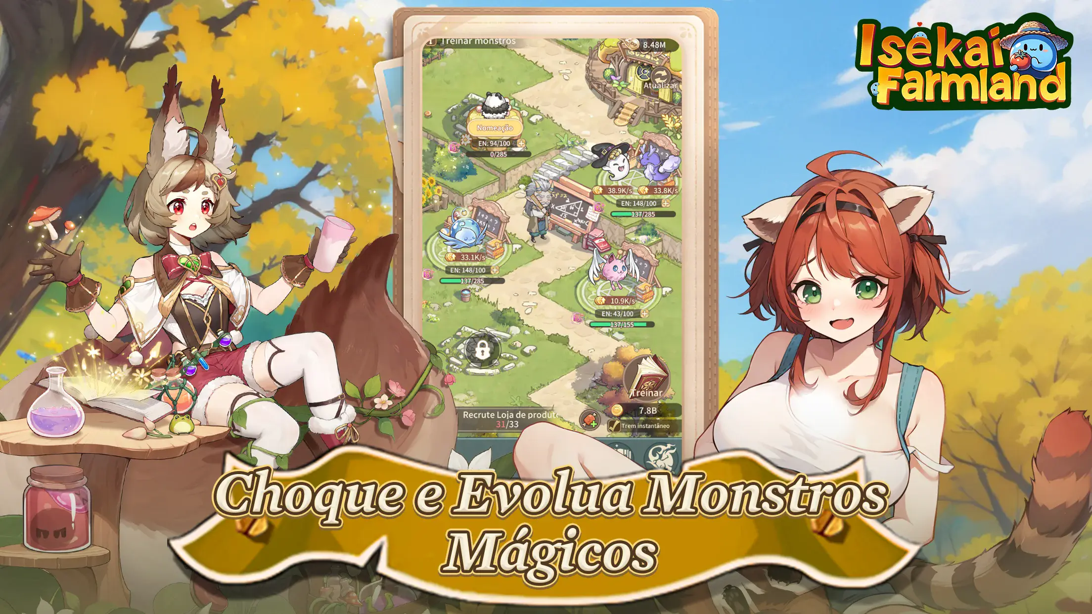 Isekai Farmland - Guia para iniciantes com conceitos básicos