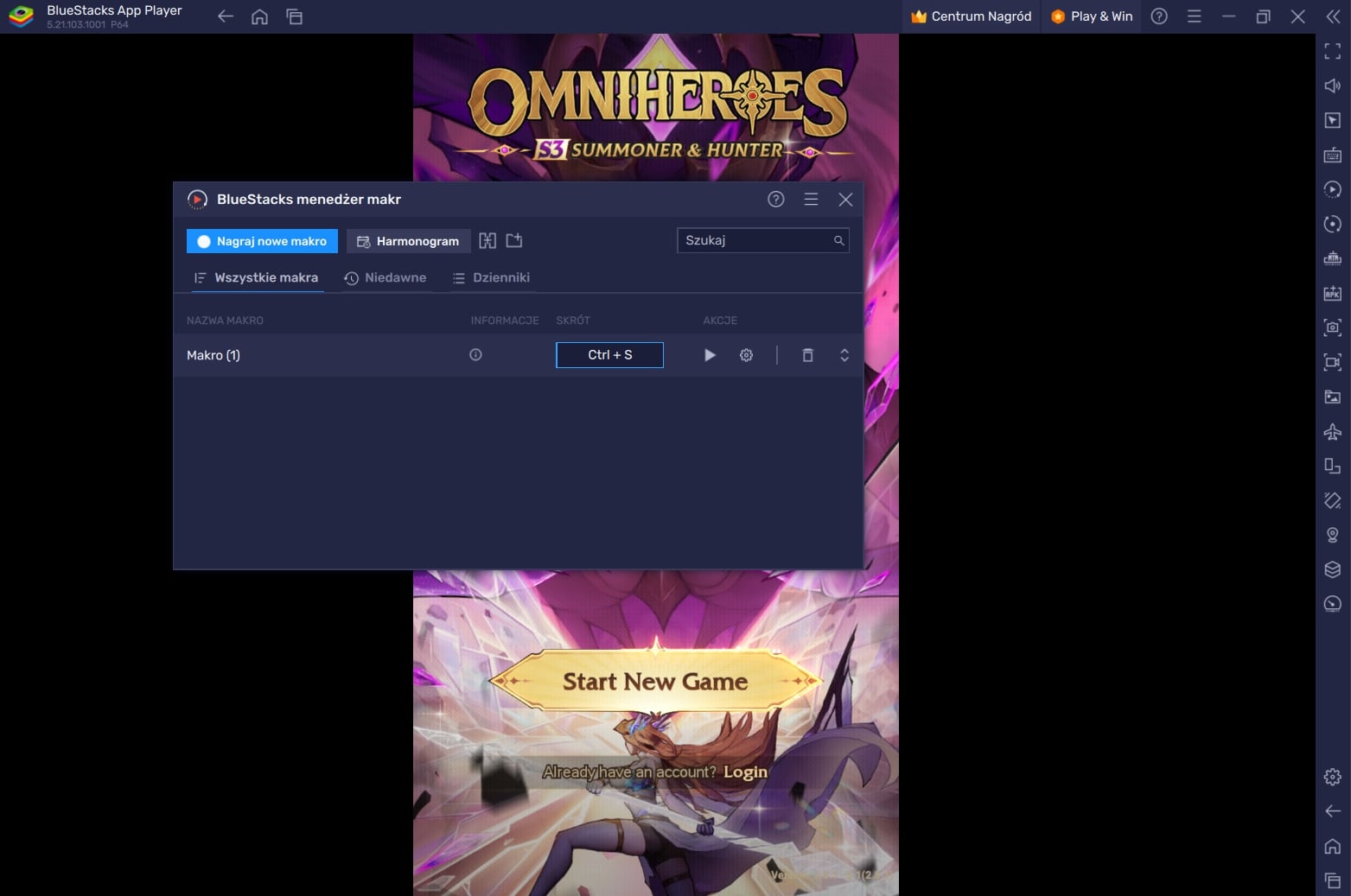 Jak grać w Omniheroes na PC z BlueStacks