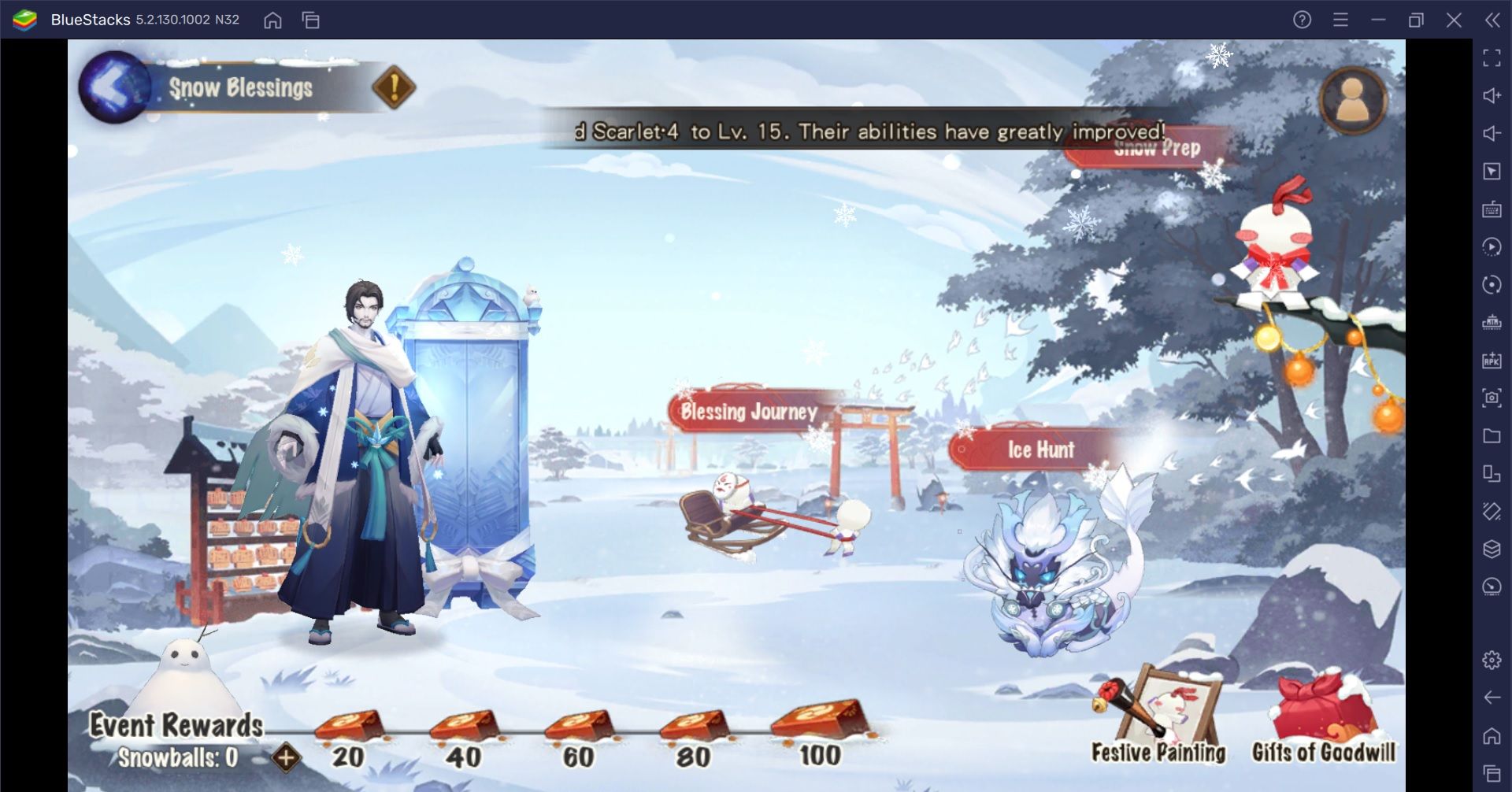 Penjelasan Event Snow Blessings di Onmyoji Global