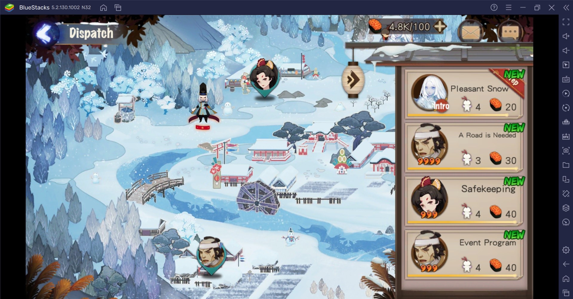 Penjelasan Event Snow Blessings di Onmyoji Global